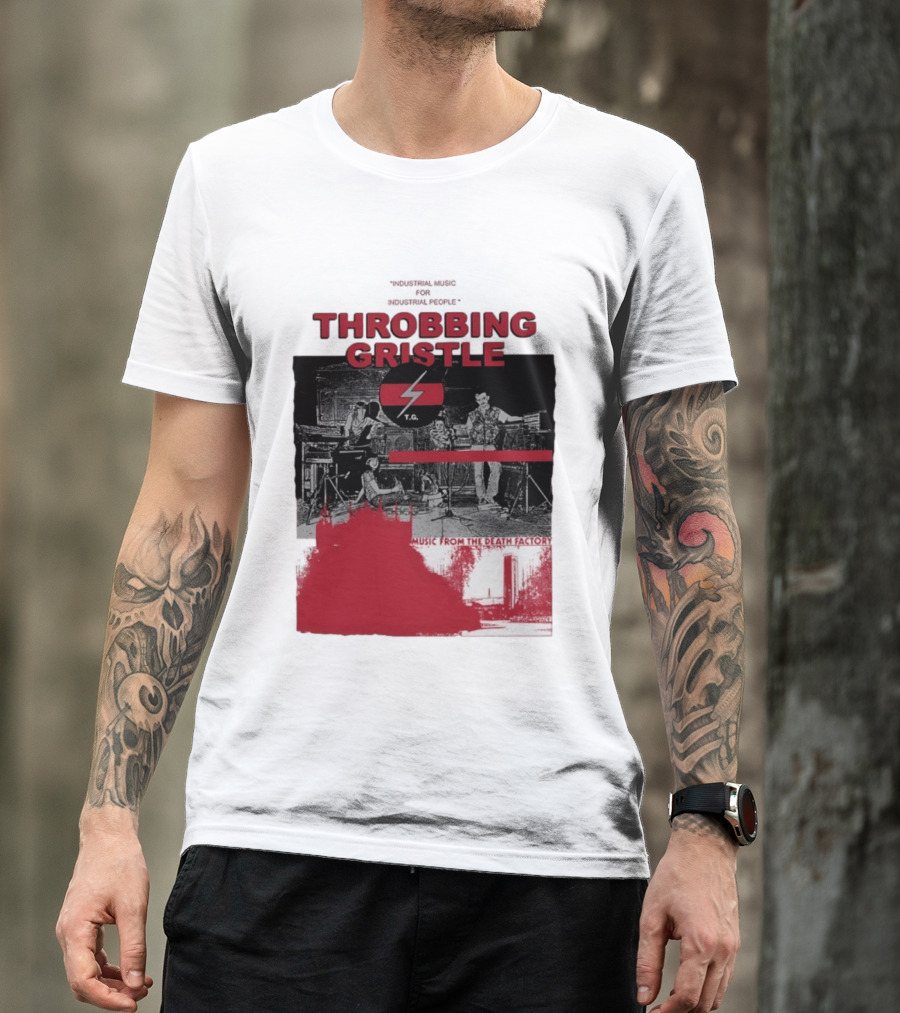 Throbbing Gristle T.G. Industrial Music From The Death Factory T-Shirt