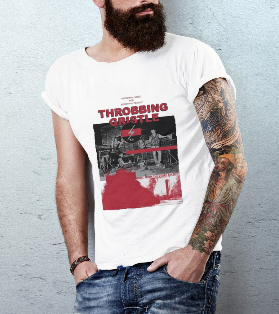 Throbbing Gristle T.G. Industrial Music From The Death Factory T-Shirt