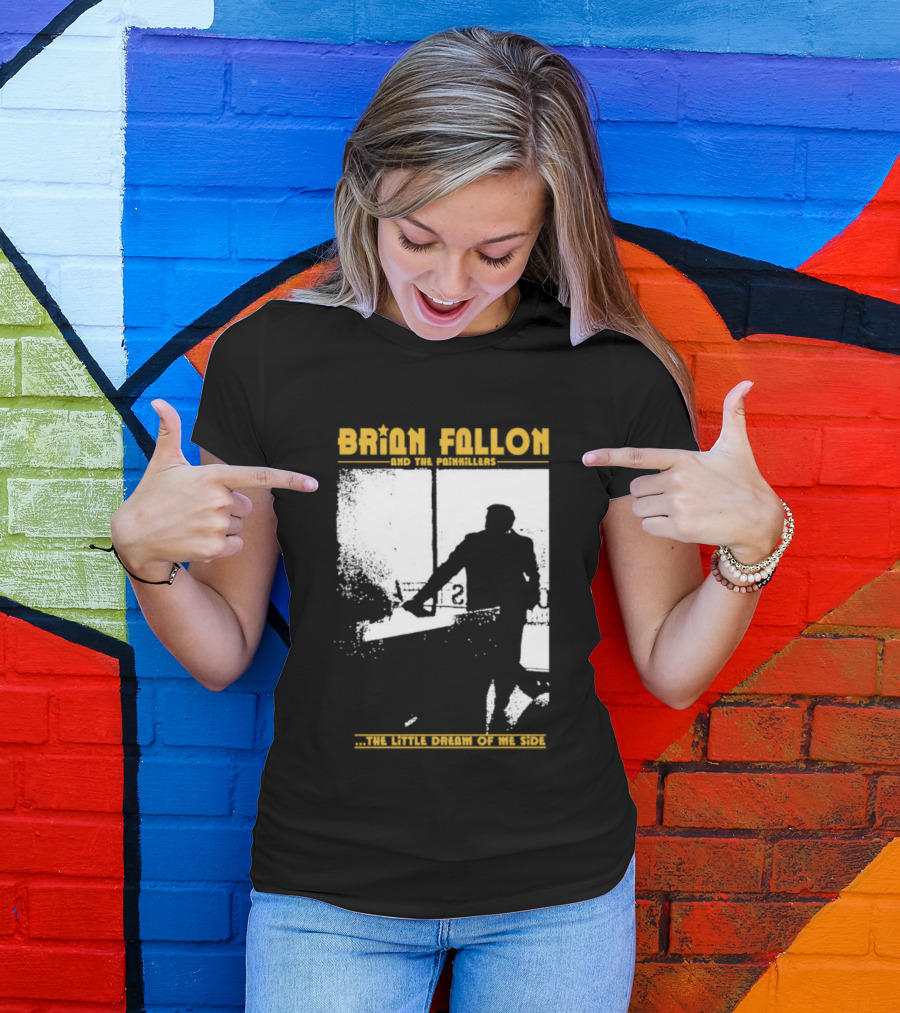 Brian Fallon Painkillers Paving My Way Dream Of Me Side T-Shirt