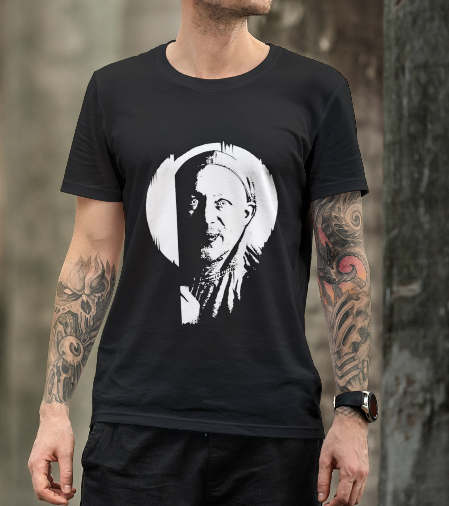 Curious Guy Limmy's Homemade Show Scottish Comedy Stencil T-Shirt