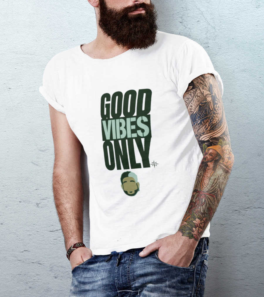 Good Vibes Only Eugenio Suárez Mariners Baseball MLB T-Shirt