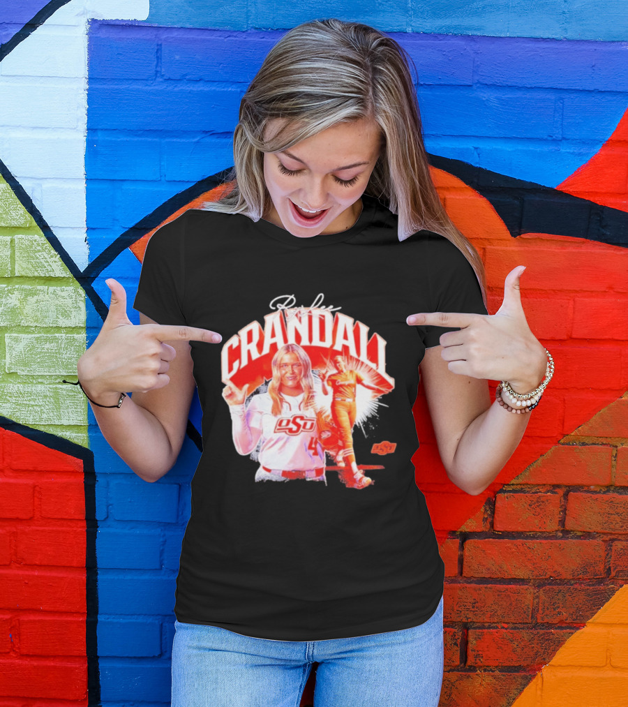 Rylee Crandall Oklahoma State Softball OSU Athlete T-Shirt