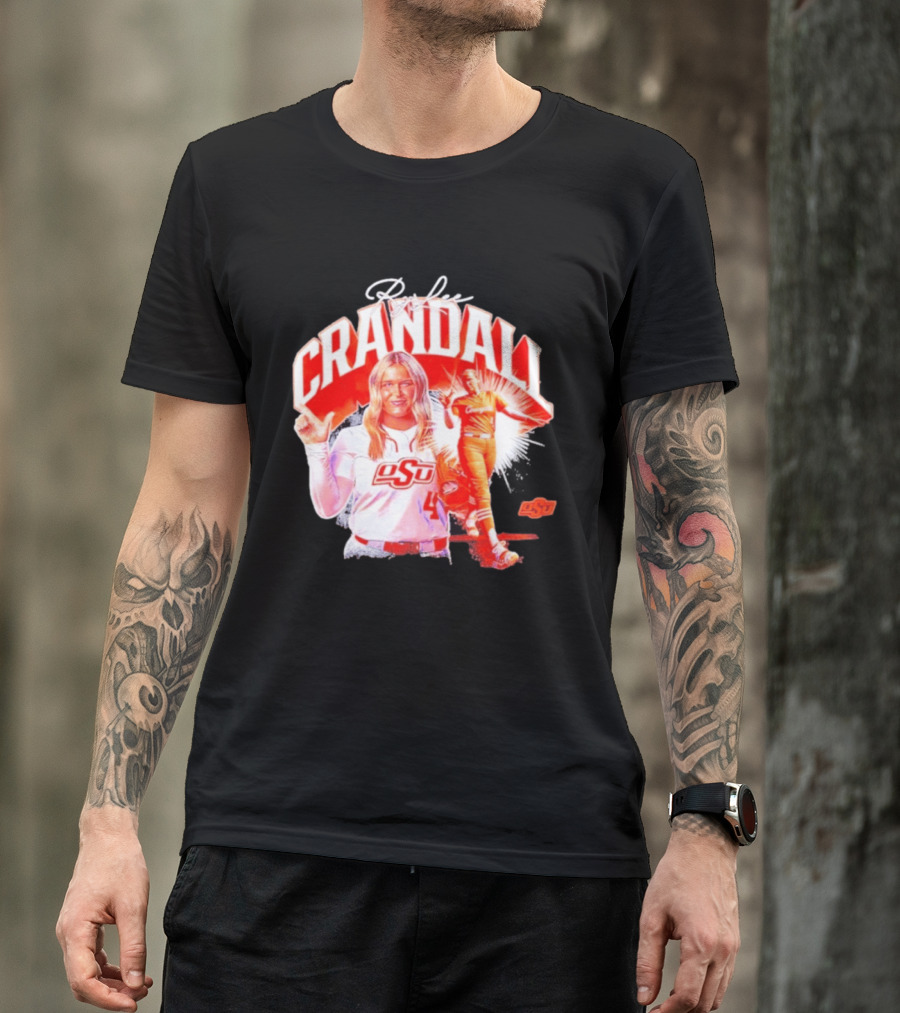Rylee Crandall Oklahoma State Softball OSU Athlete T-Shirt