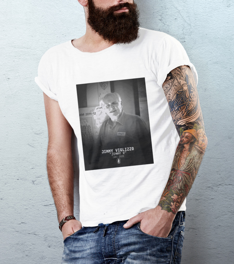 Jimmy Viglizzo "Jimmy V" 1951 2026 Commemoration Stanford Connection T-Shirt