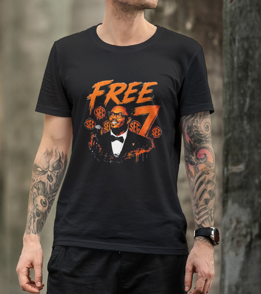 Tennessee Volunteers Arion Carter SEC Free 7 T-Shirt