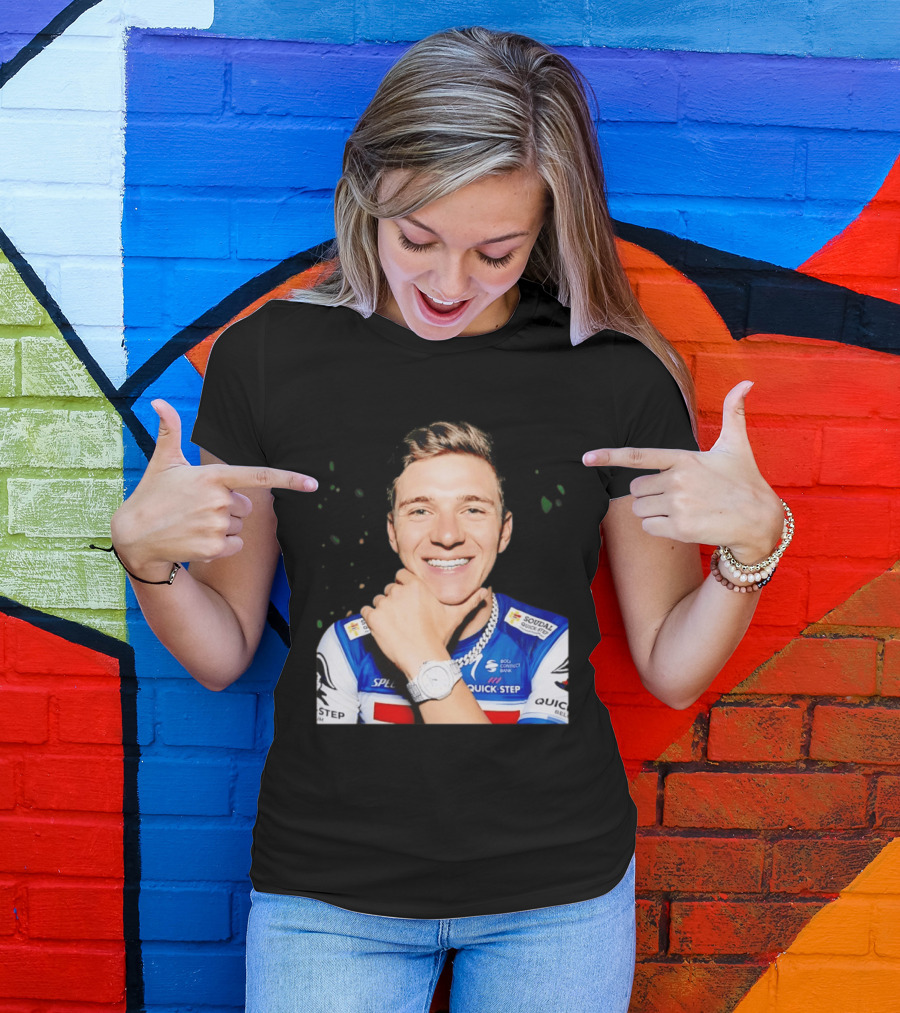 QUICK STEP Alpha Vinyl Remco Evenepoel Diamond Grillz And T-Shirt