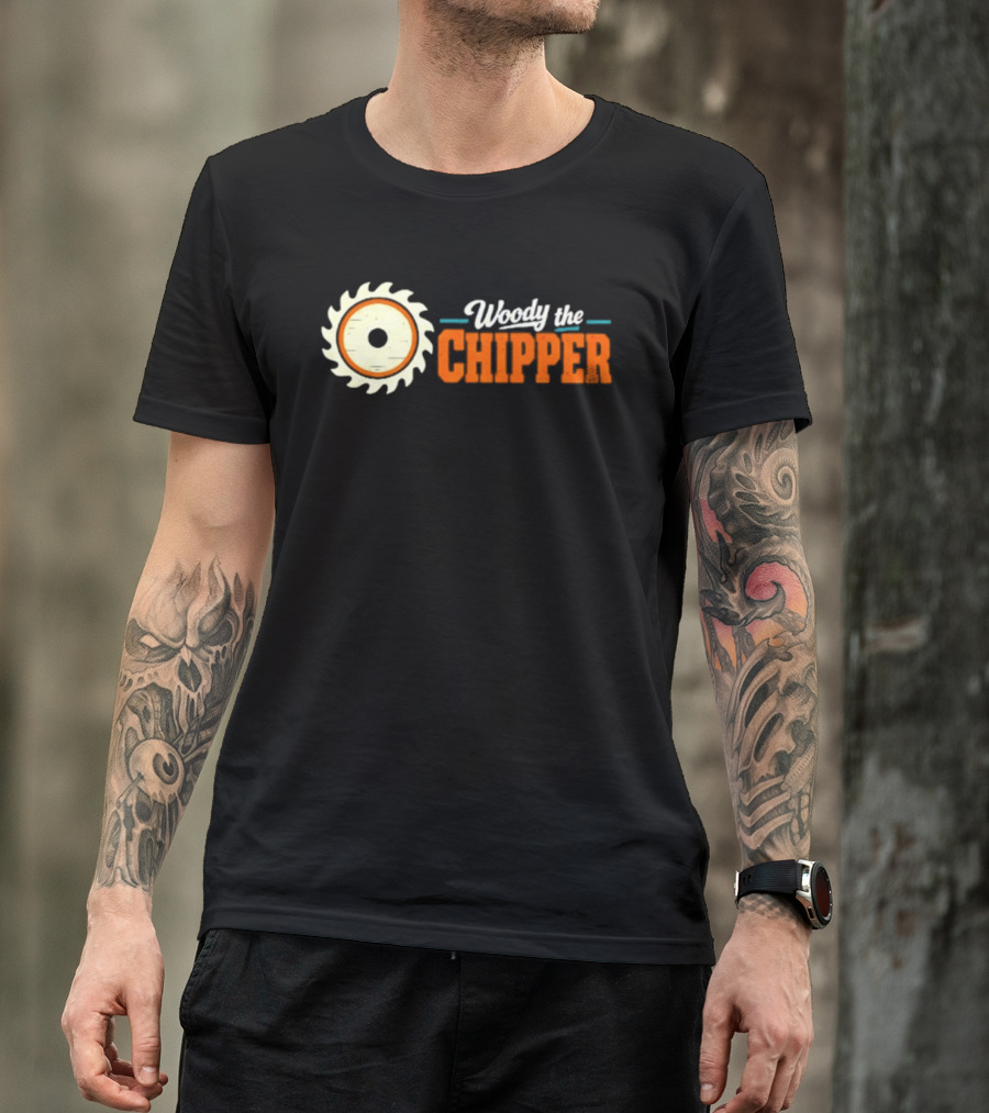 Woody The Chipper Saw Blade Circular T-Shirt