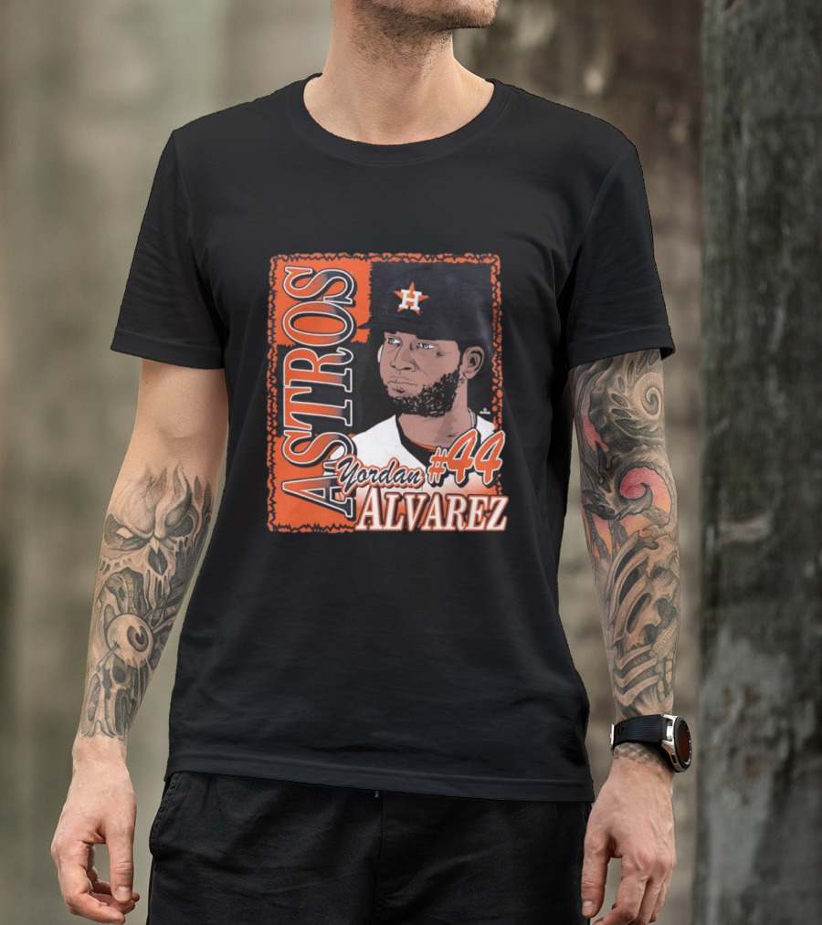 Astros Yordan Alvarez #44 Houston Baseball T-Shirt