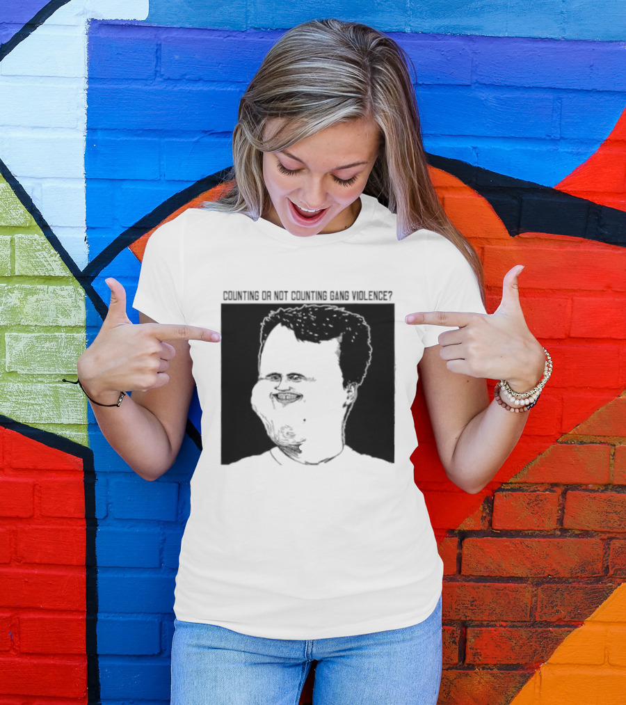 Charlie Kirk Counting Or Not Counting Gang Violence T-Shirt