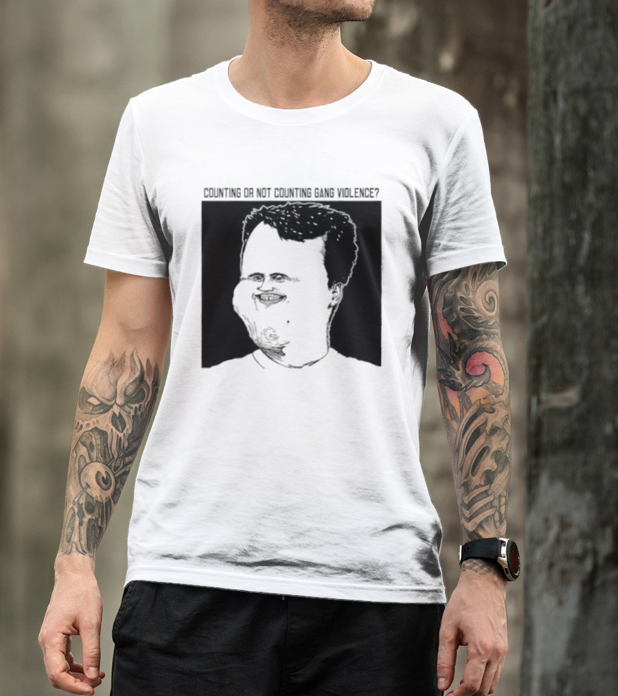 Charlie Kirk Counting Or Not Counting Gang Violence T-Shirt