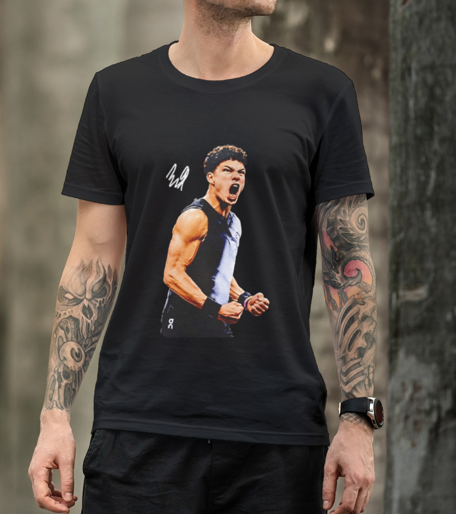 Ben Shelton Shock The World Tennis Player On Athletic Performance Motivation T-Shirt