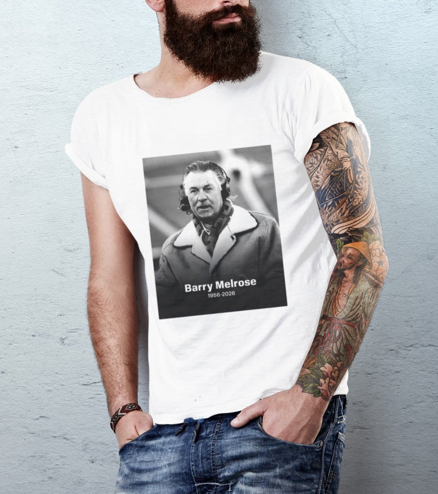 Barry Melrose NHL Player Coach And Analyst 1956 2026 T-Shirt