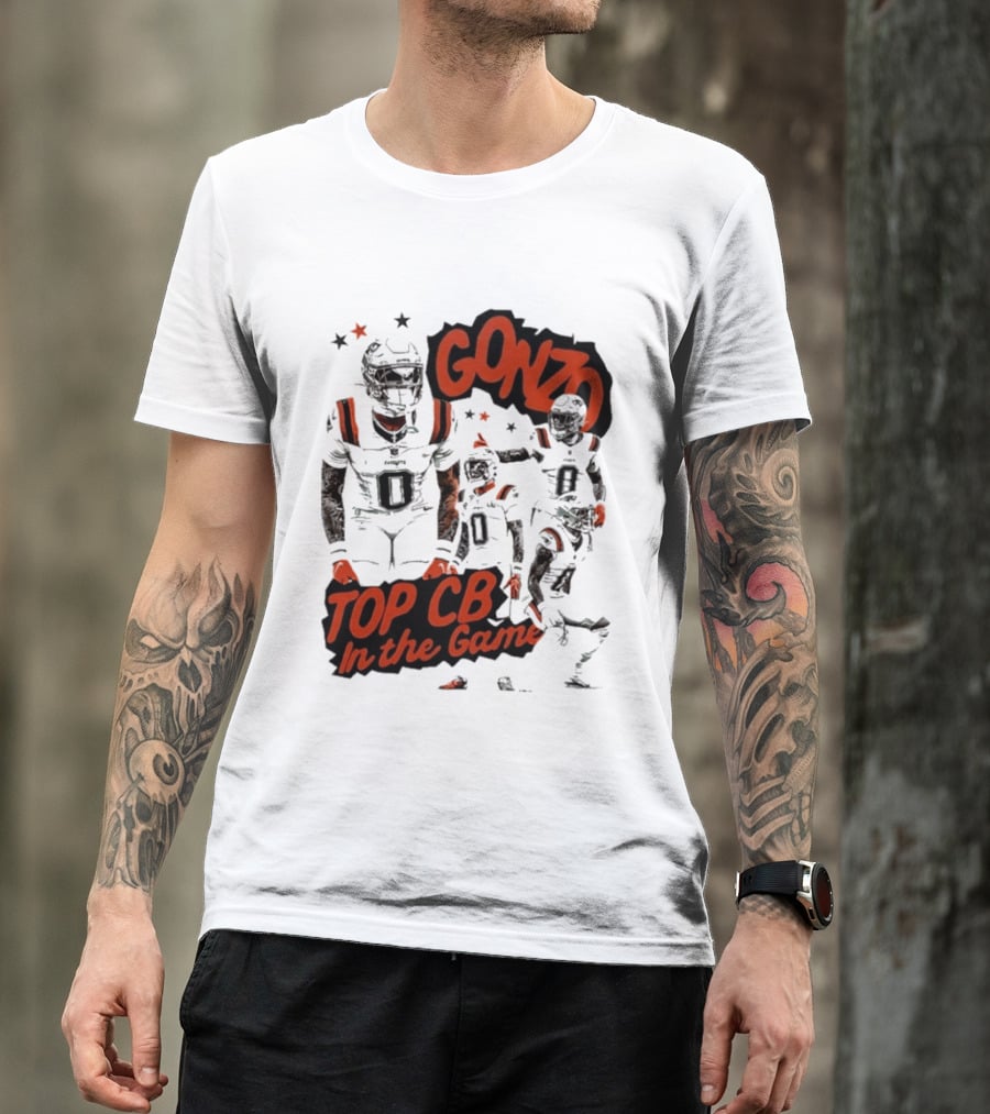 Gonzo Top CB In The Game New England Patriots T-Shirt