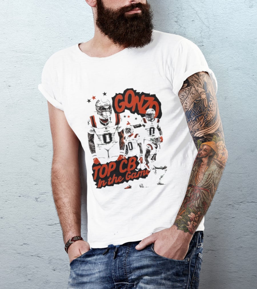 Gonzo Top CB In The Game New England Patriots T-Shirt