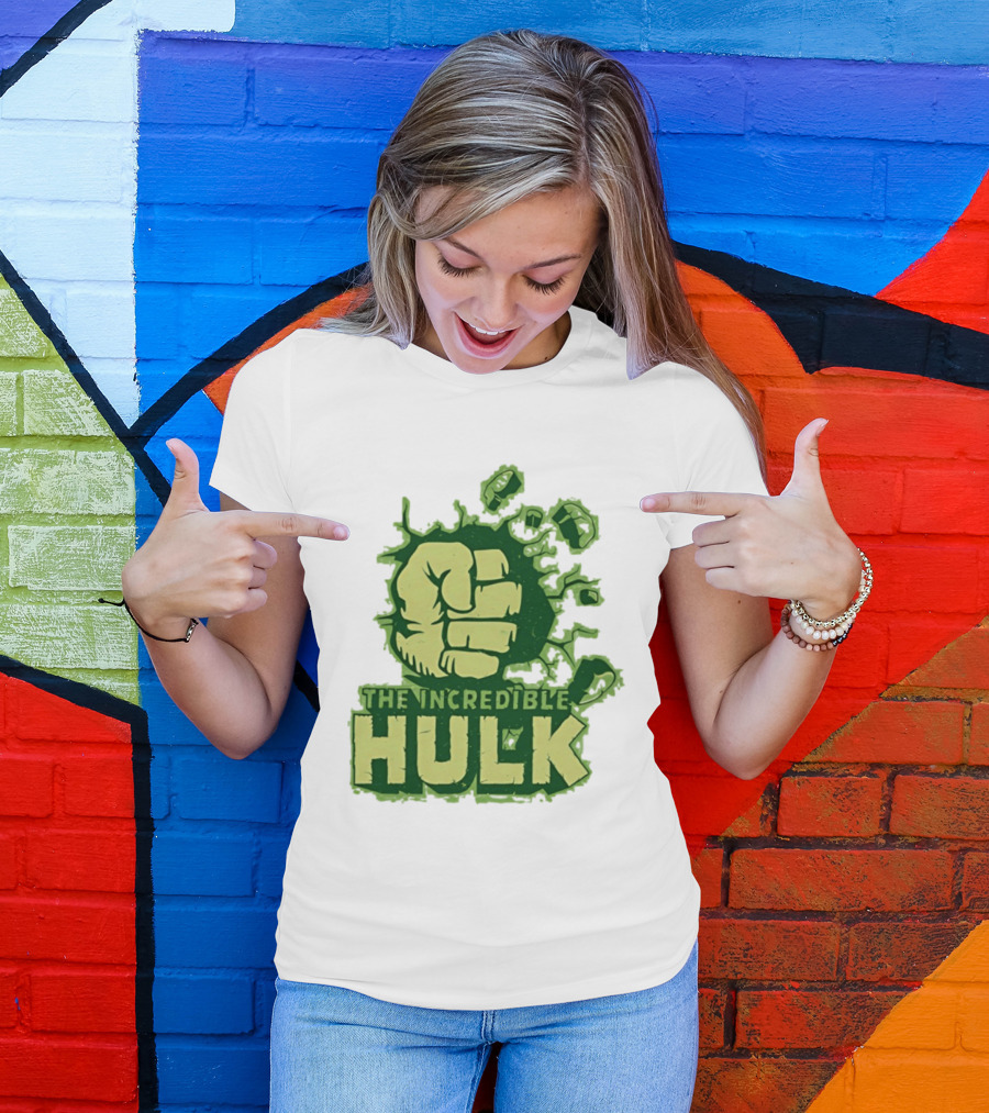 The Incredible Hulk Fist Smash Tunicart T-Shirt