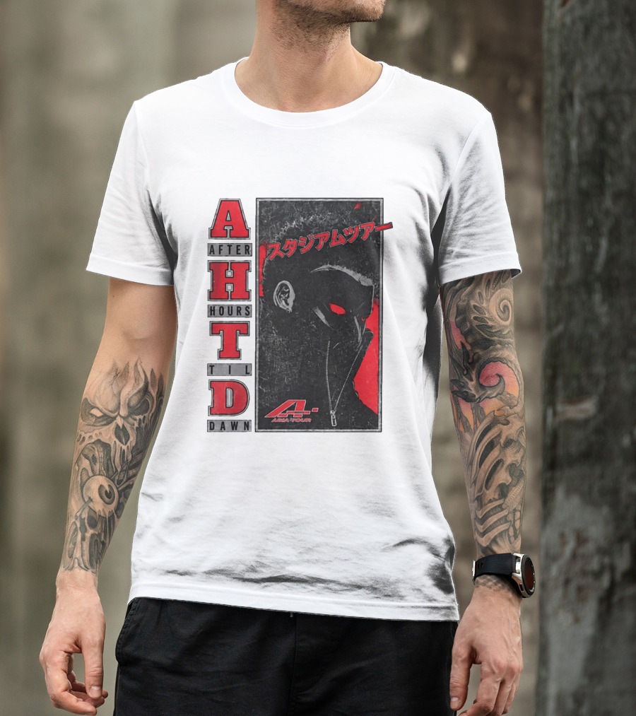 The Weeknd After Hours Til Dawn 2026 Asia Tour Tokyo Japan Pop Up Anime A Asia Tour T-Shirt