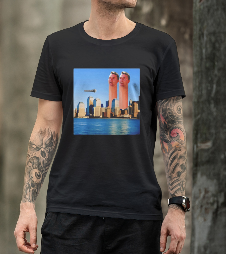 Charlie Kirk These Colors Don't Cum 9/11 Meme Turning Point USA Event T-Shirt