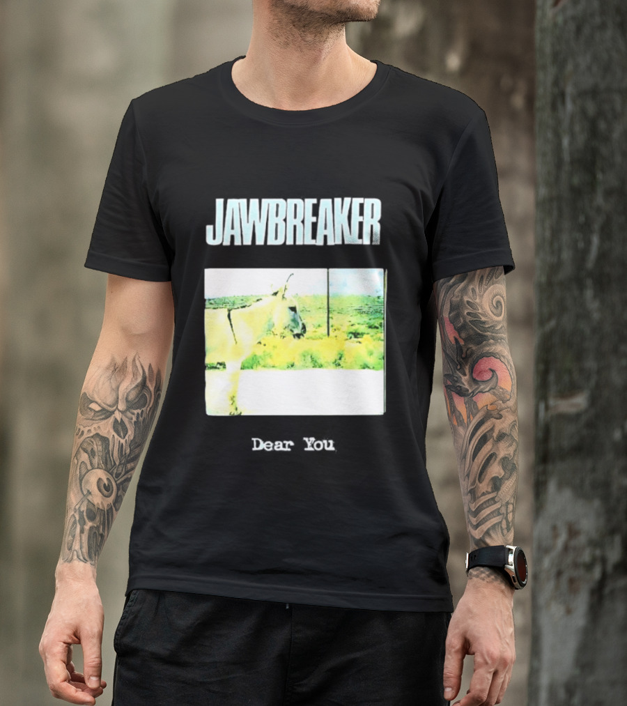 Jawbreaker Dear You Album Cover Donkey Image Punk Rock T-Shirt