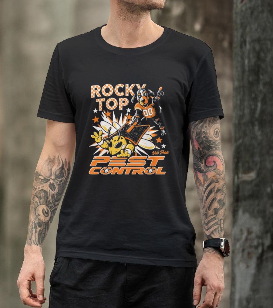 Tennessee Volunteers Rocky Top Pest Control T-Shirt