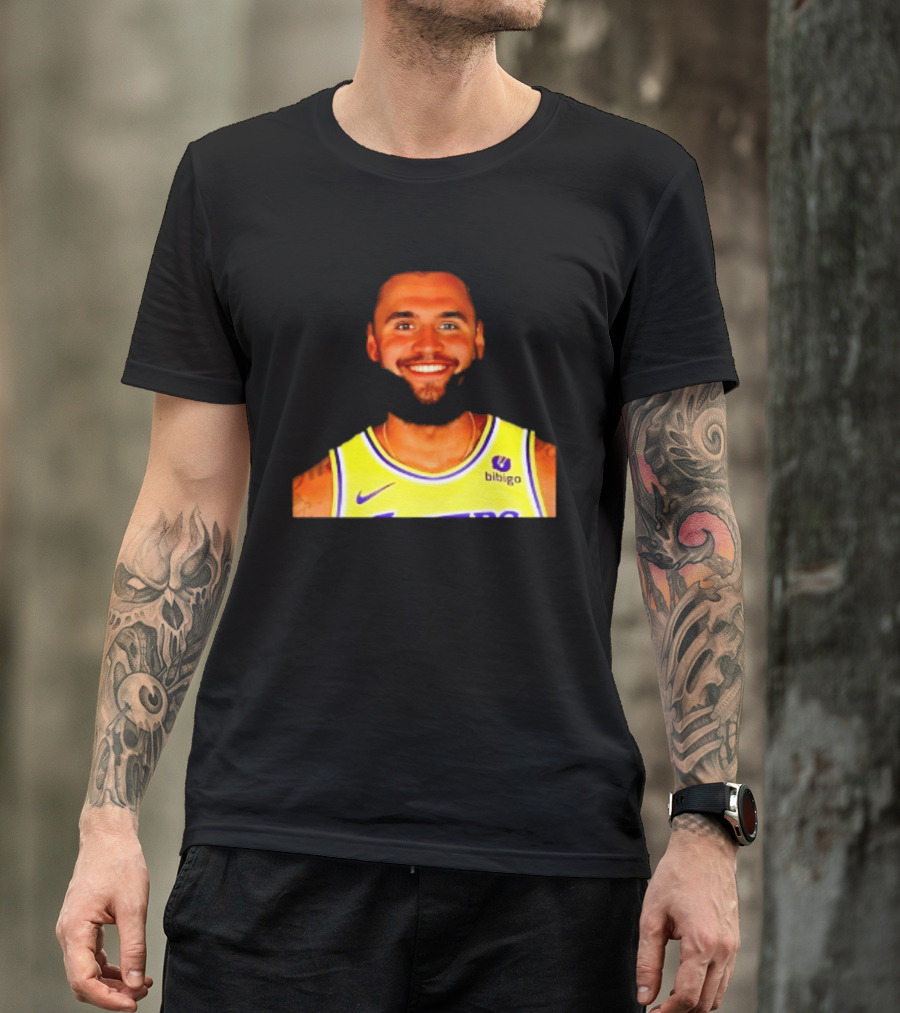 Charlie Kirk And LeBron James Los Angeles Lakers Basketball Meme T-Shirt