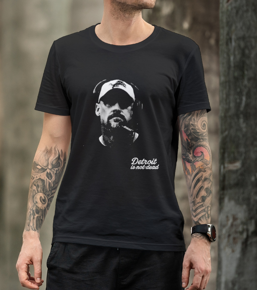 Detroit Lions Dan Campbell Detroit Is Not Dead T-Shirt