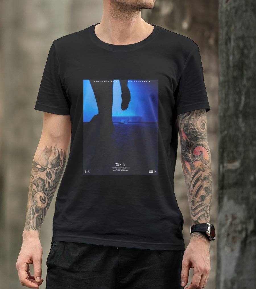 New York Giants Dallas Cowboys MetLife Stadium September 13 2026 T-Shirt