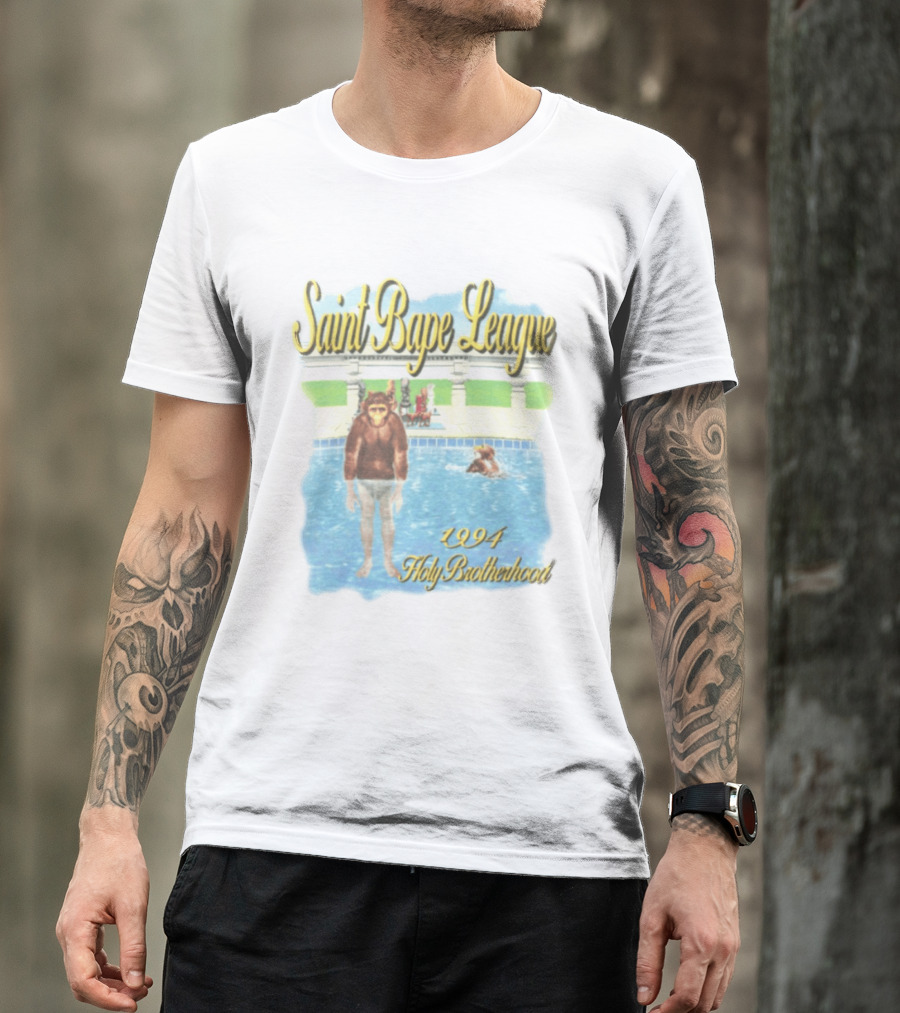 Saint Bape League Holy Brotherhood 1994 T-Shirt
