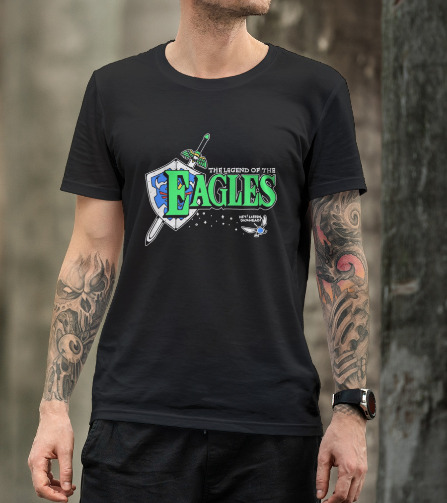 The Legend Of The Eagles Sword And Shield Adventure T-Shirt