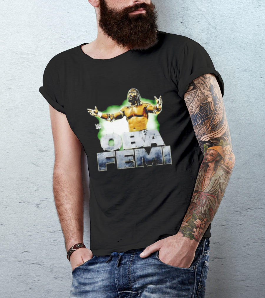 Oba Femi WWE Superstar Name T-Shirt