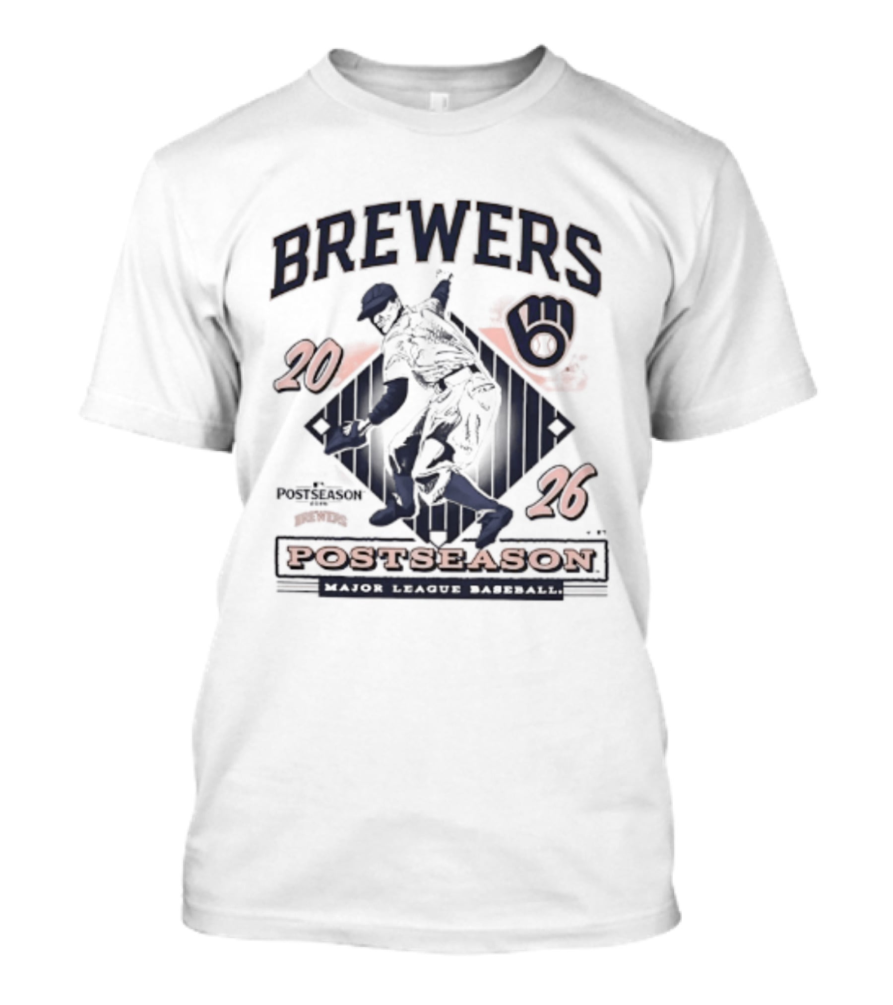 Brewers 2026 Postseason March To October T-Shirt