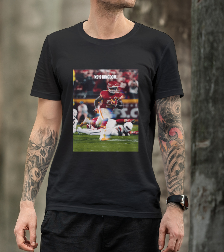 Kansas City Chiefs K9's Kingdom 191 Yards Run Debut T-Shirt