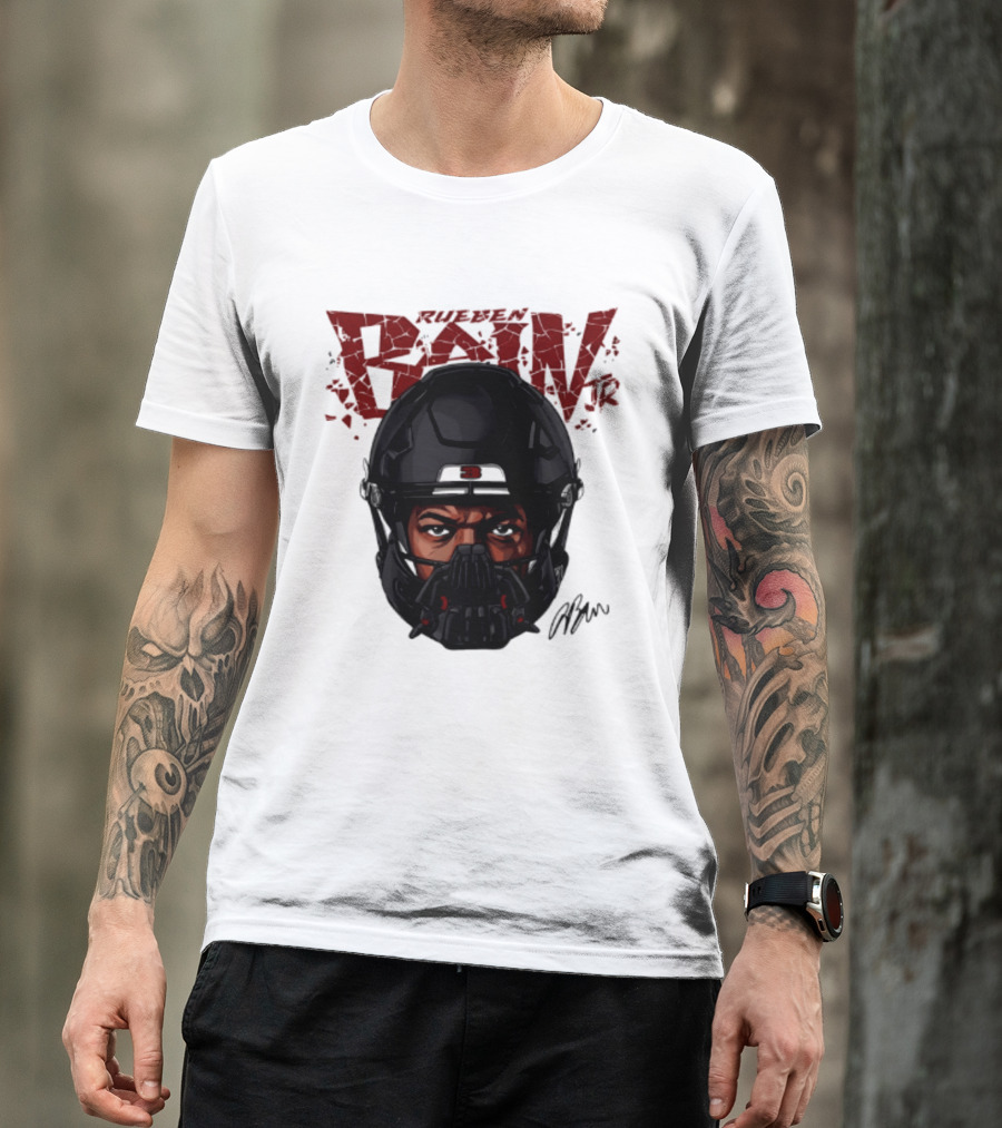 Rueben Bain Jr. Big Head Mask Tampa Bay Buccaneers T-Shirt