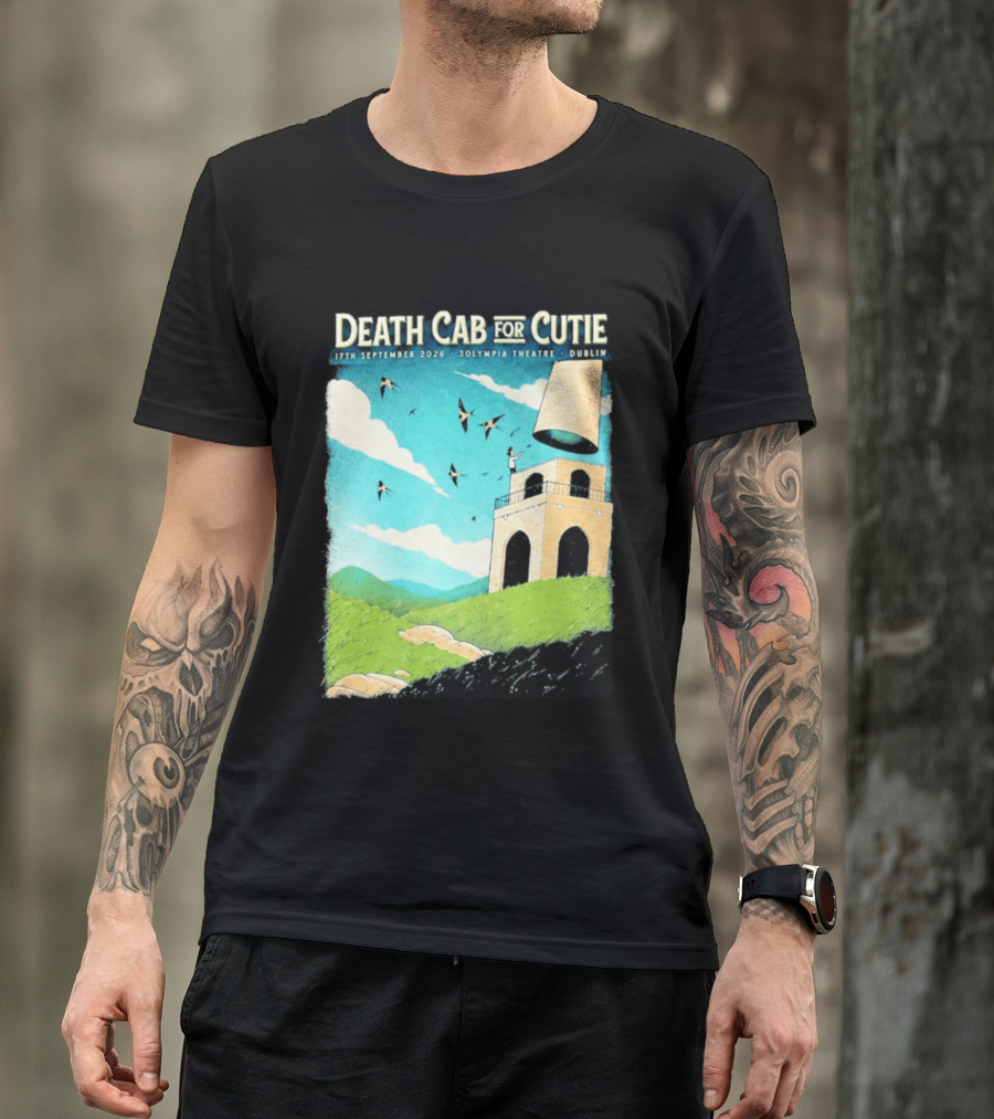 Death Cab For Cutie Olympia Theatre Dublin 17th September 2026 T-Shirt