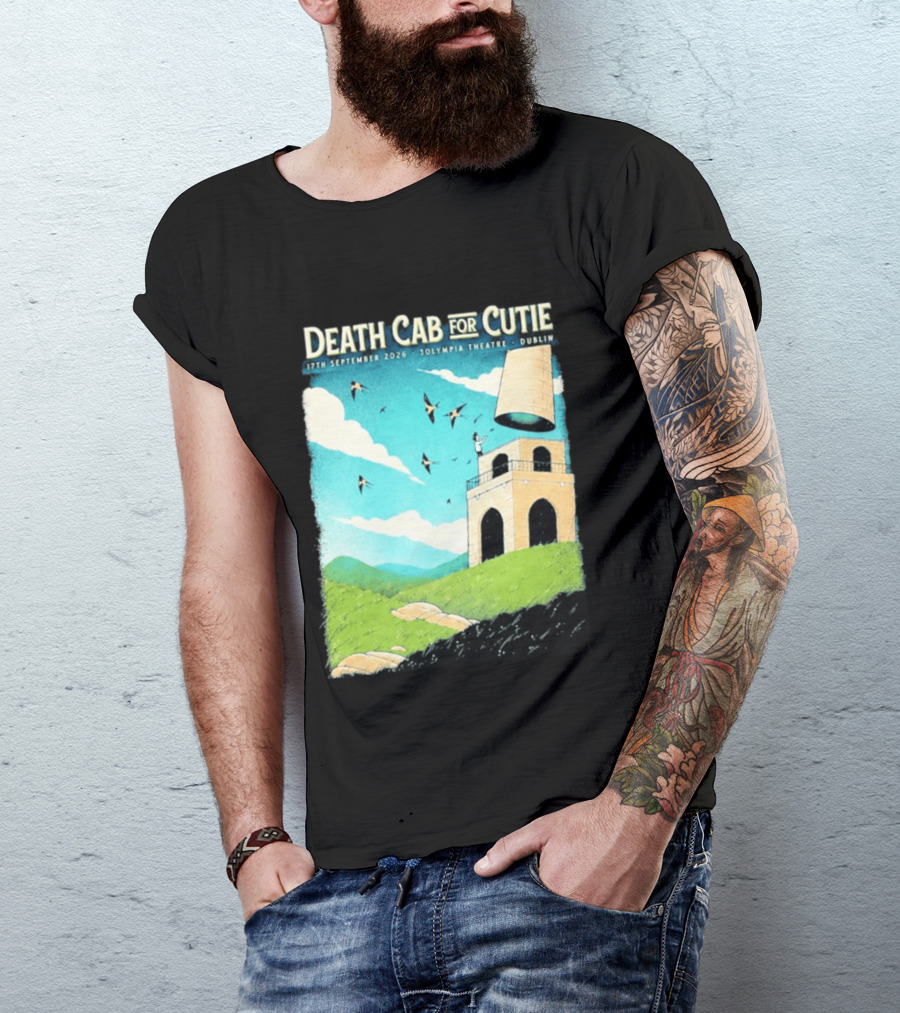 Death Cab For Cutie Olympia Theatre Dublin 17th September 2026 T-Shirt