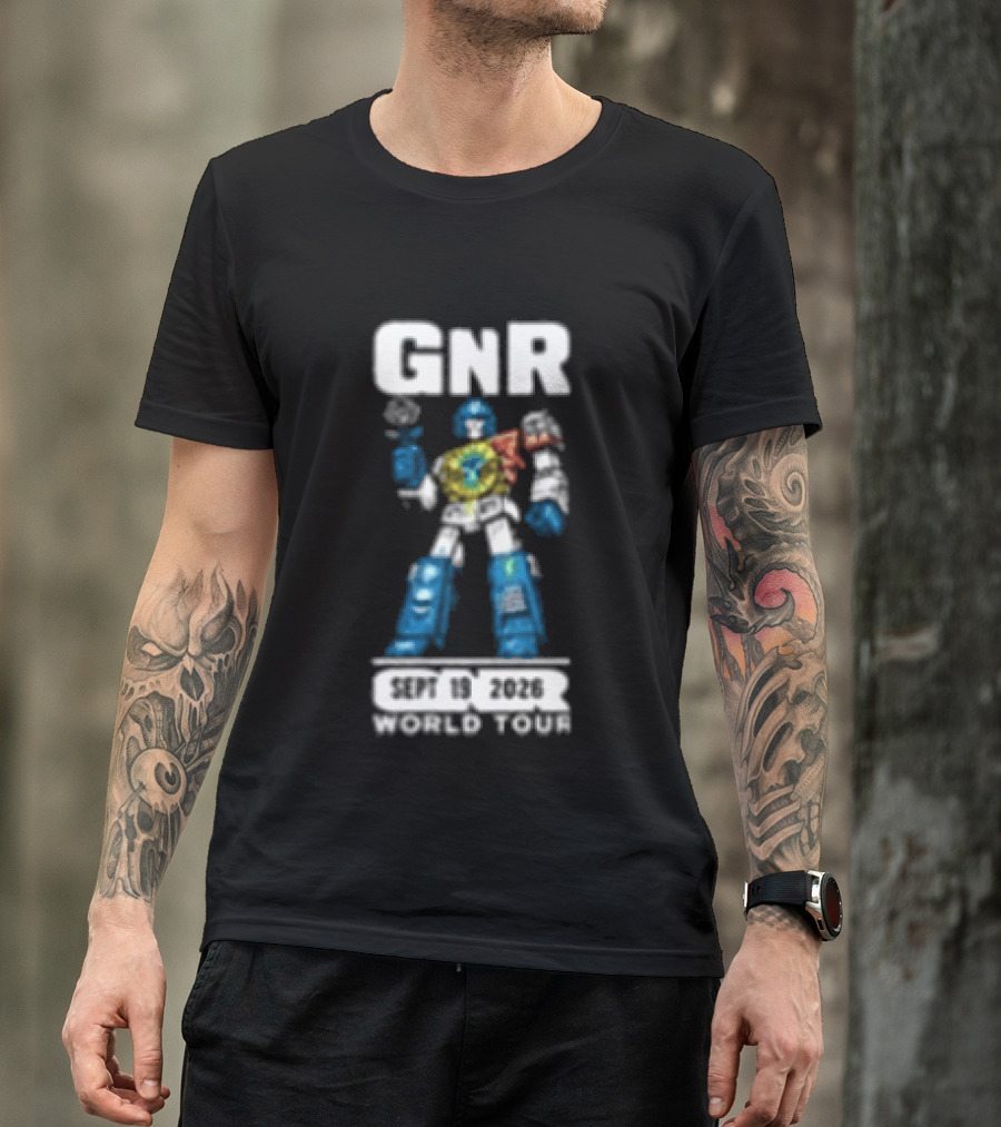 GNR Transformer Character Truist Park Atlanta GA 9 19 2026 T-Shirt