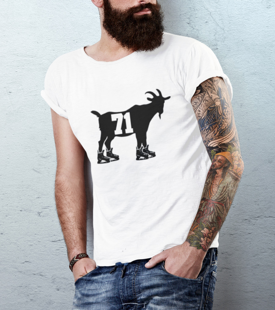 Macklin Celebrini San Jose Sharks GOAT 71 T-Shirt