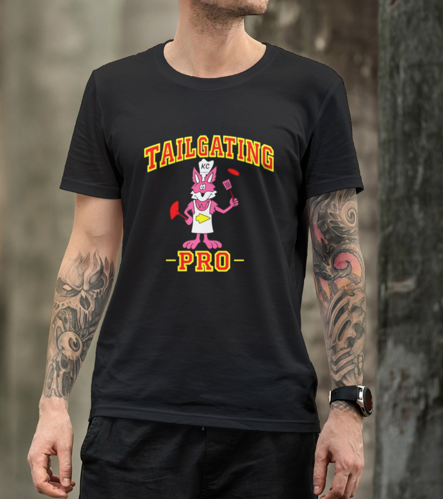 Kansas City Chiefs Tailgating Pro Cartoon Chef Fox T-Shirt