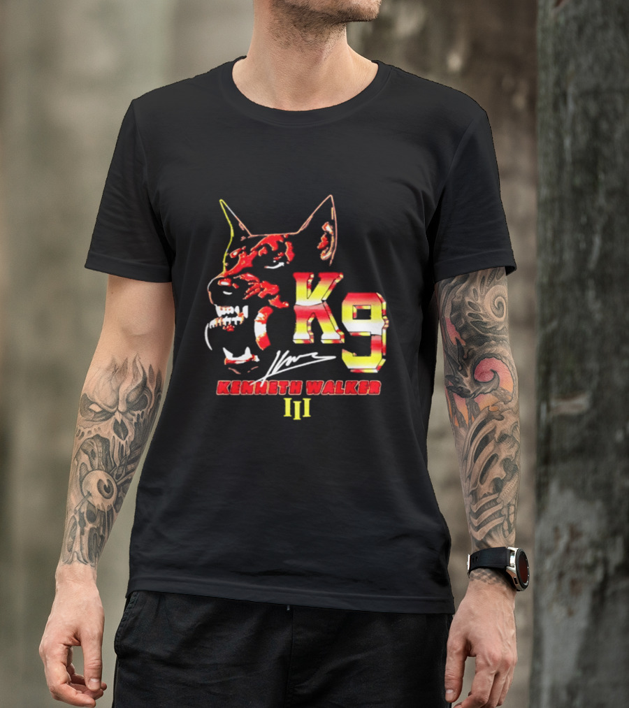 KENNETH WALKER III K9 Kansas City T-Shirt