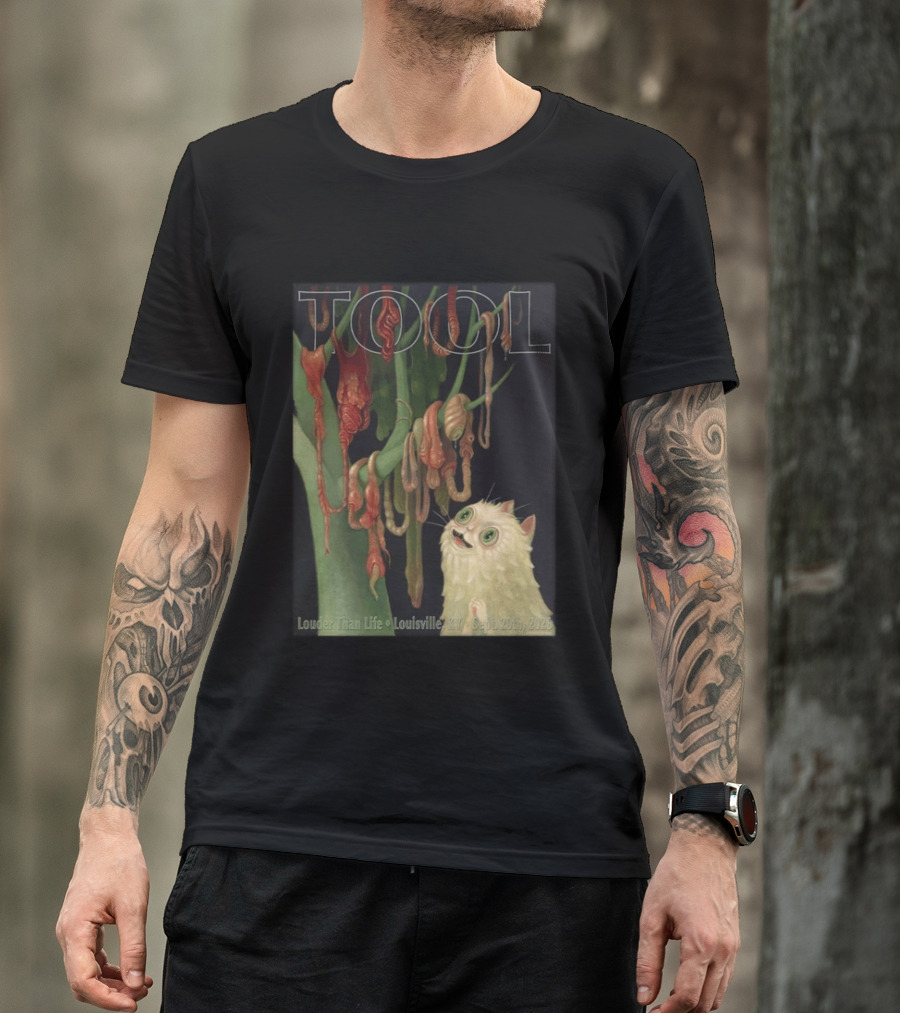 TOOL Louder Than Life Louisville KY Sept 20 2026 Cat T-Shirt