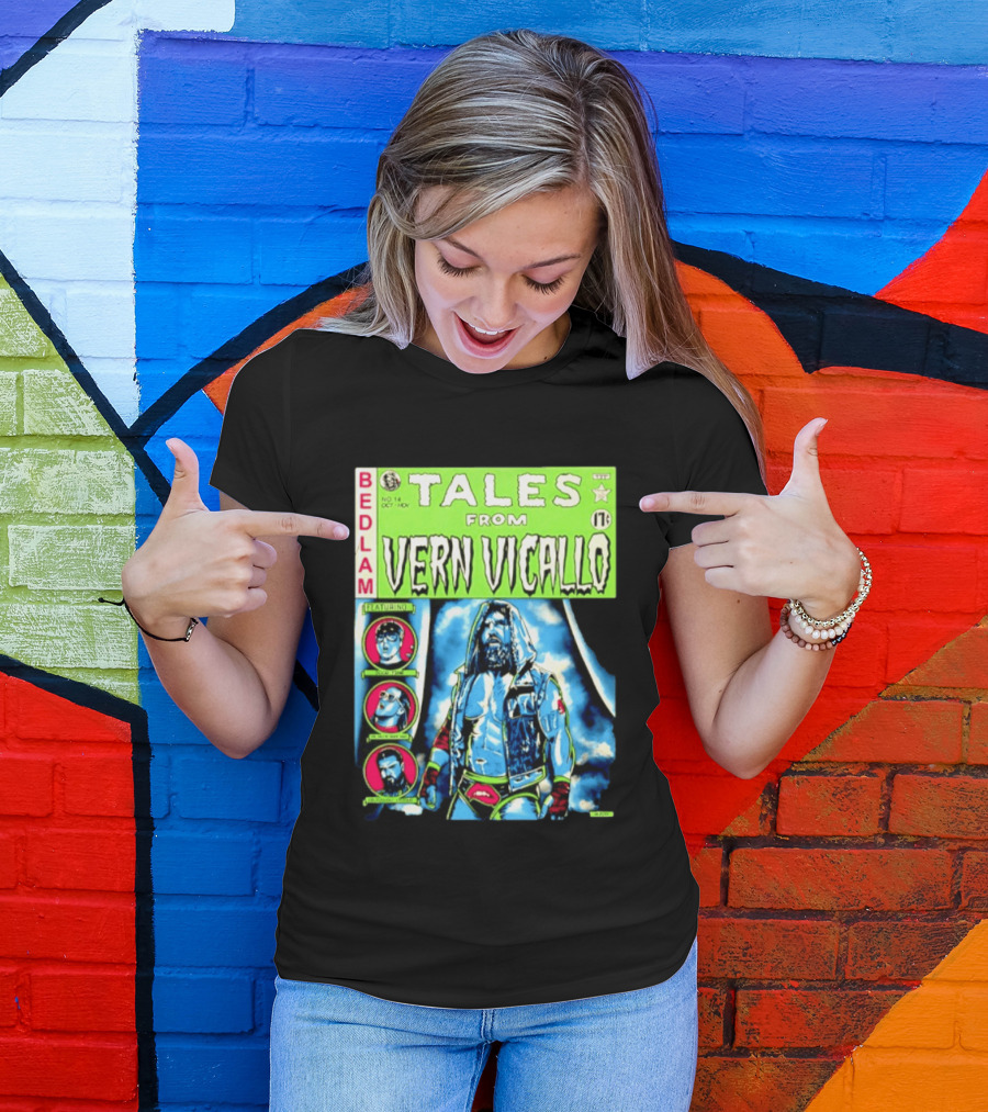 Tales From Vern Vicallo Featuring Bedlam Comic No 14 T-Shirt