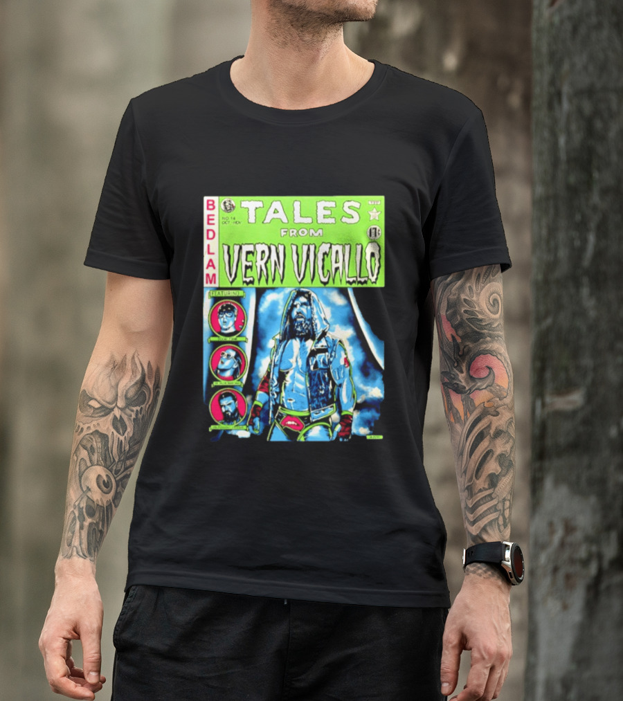 Tales From Vern Vicallo Featuring Bedlam Comic No 14 T-Shirt