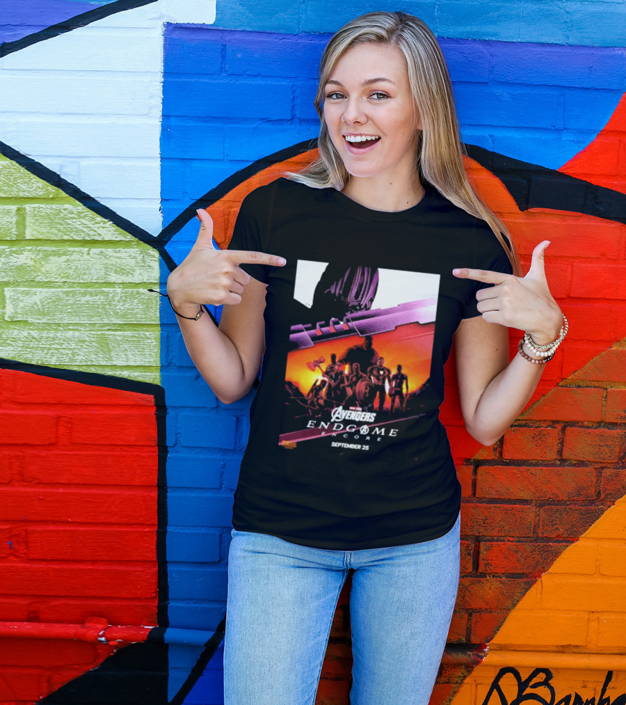 Avengers Endgame Encore Marvel Studios September 26 T-Shirt