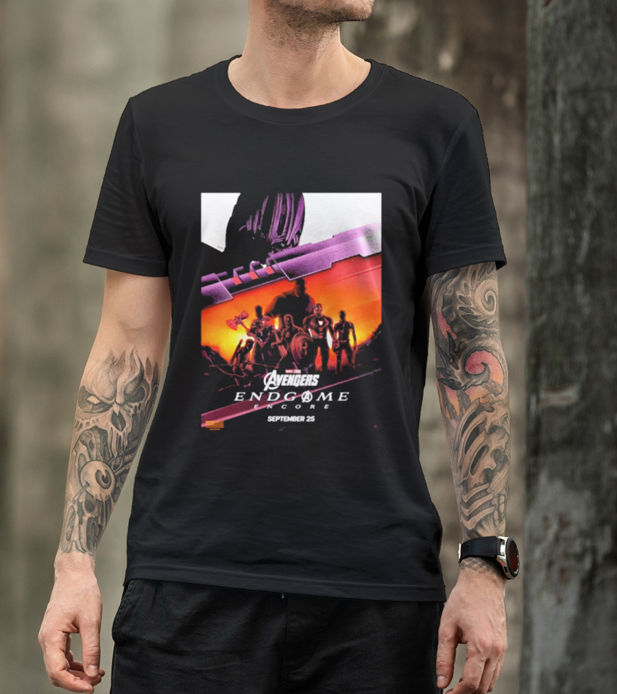 Avengers Endgame Encore Marvel Studios September 26 T-Shirt