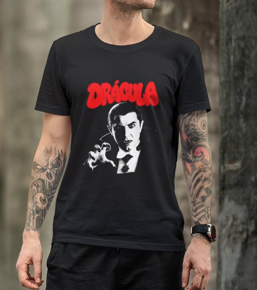 Tropical Death Dracula Bela Lugosi Vampire Horror T-Shirt