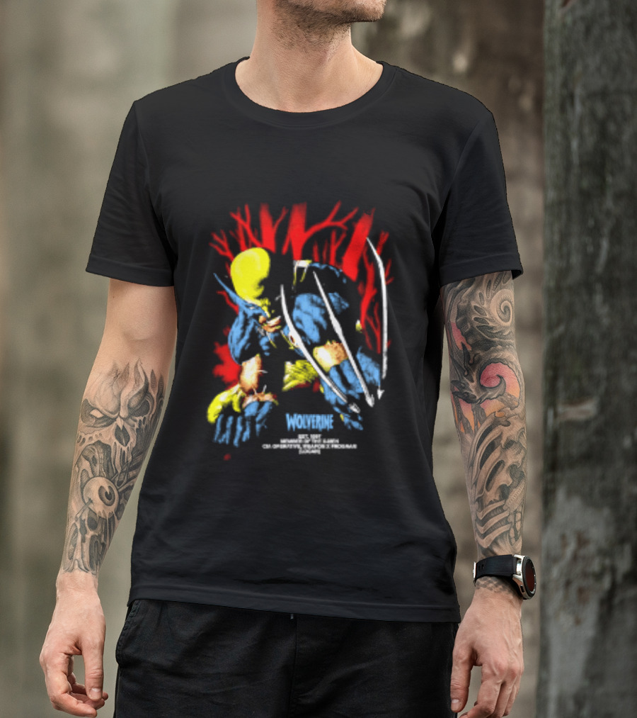 Wolverine Est 1997 Member Of X Men CIA Operative Weapon X Program Logan T-Shirt
