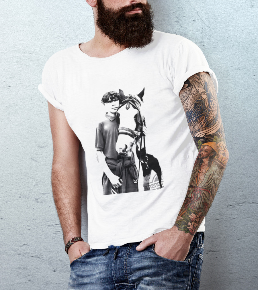Aran Murphy Cillian Murphy Pony Kid Boy Horse T-Shirt