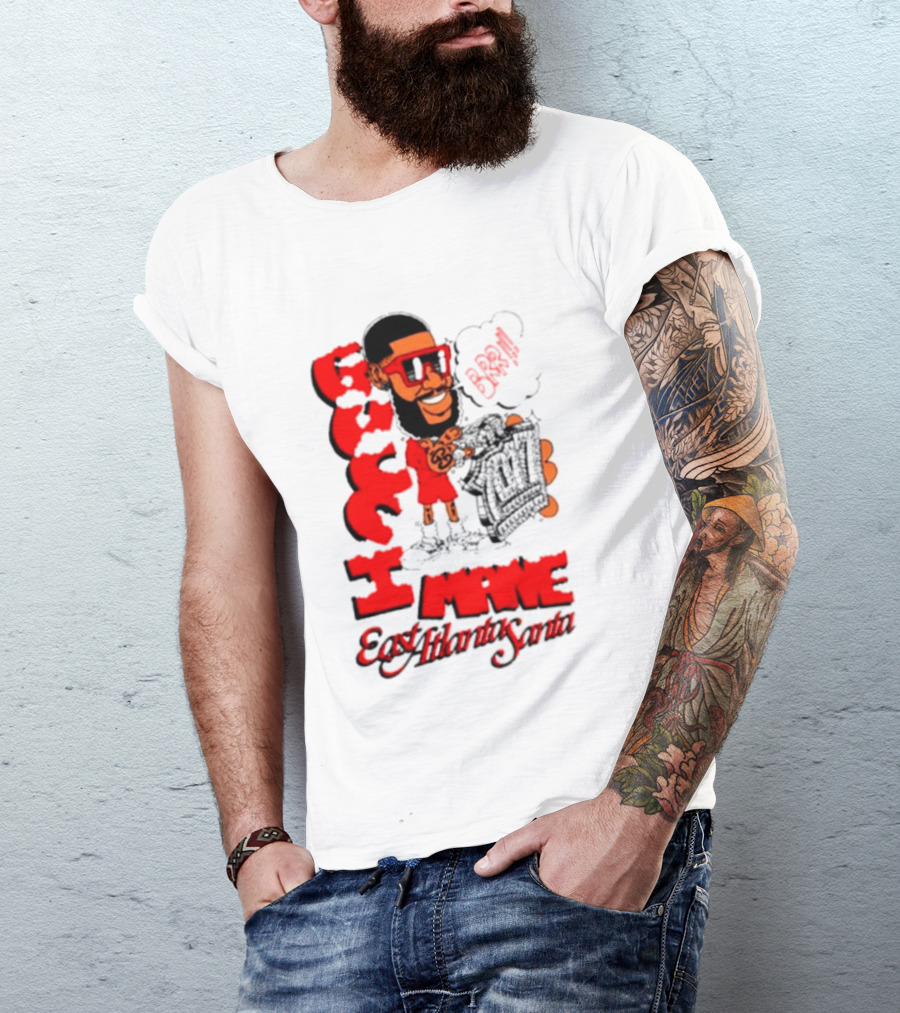 Gucci Mane Brr East Atlanta Santa Christmas T-Shirt