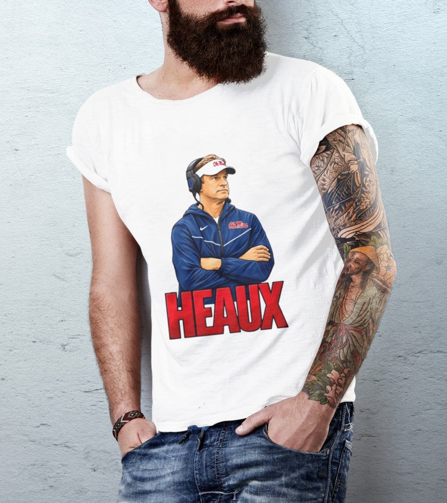 Ole Miss College Football Heaux Coach T-Shirt