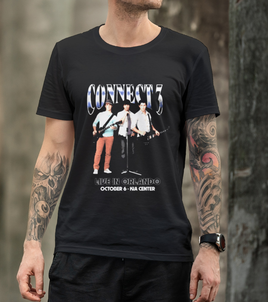 Connect 3 Live In Orlando October 6 Hia Center T-Shirt