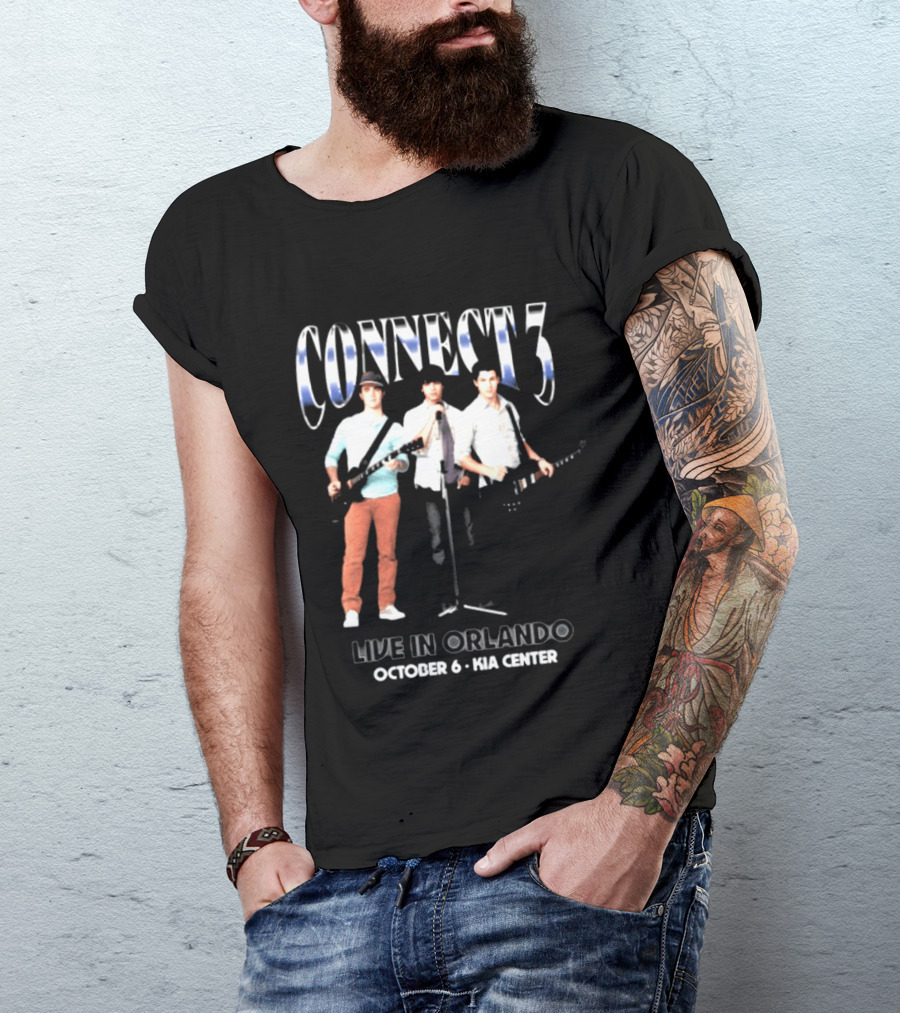Connect 3 Live In Orlando October 6 Hia Center T-Shirt